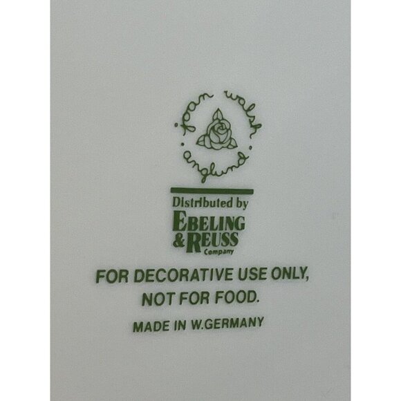 Joan Walsh Anglund 1966 February Plate Ebeling&Reuss W. Germany Collectible Vtg - Picture 3 of 4